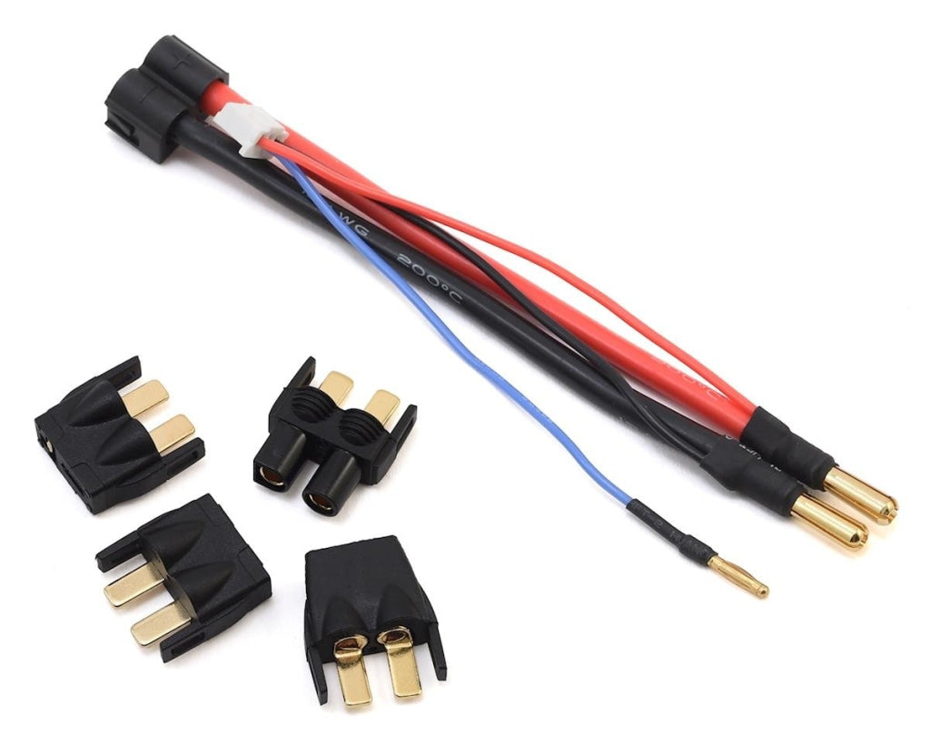 Venom Racing - 4Mm Bullet Plug To Universal System For 2S 7.4V Lipo Batteries En Existencia