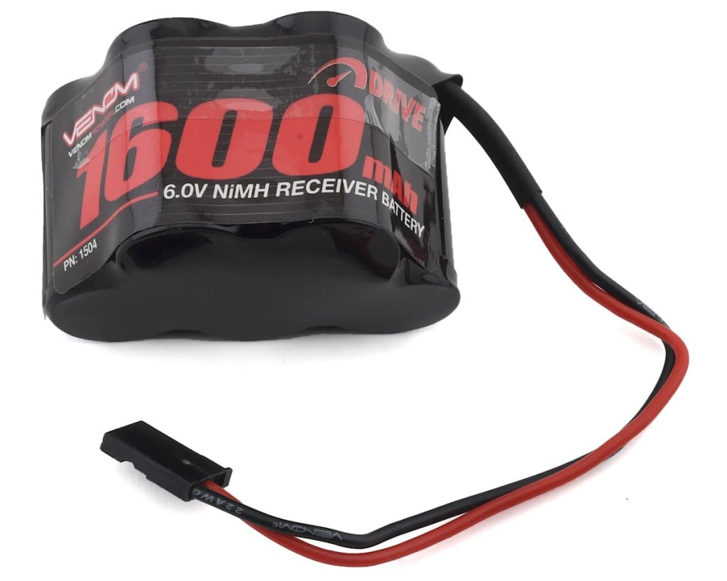 Venom Racing - Drive 6V 1600Mah Nimh Hump Batería Del Receptor En Existencia