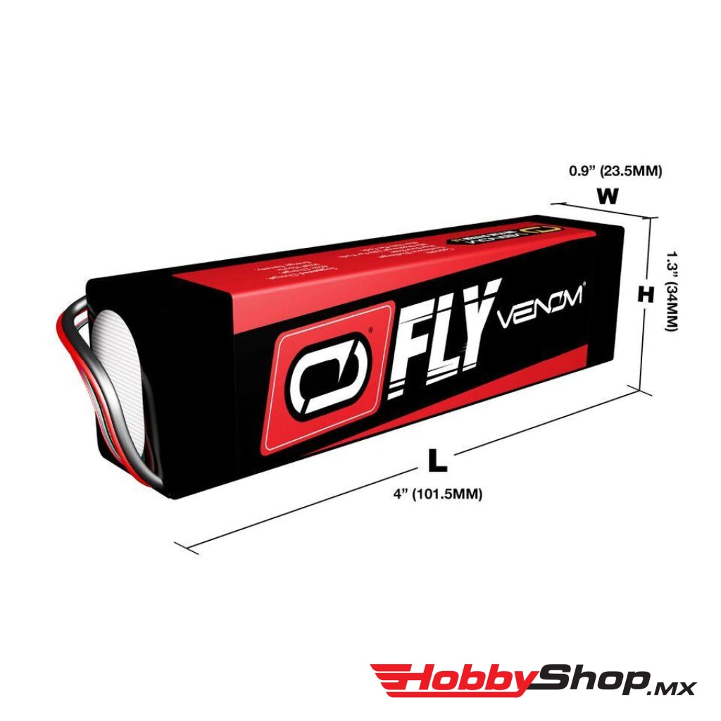 Venom Racing - Fly 50C 3S 2200Mah 11.1V Lipo Universal 2.0 Plug En Existencia