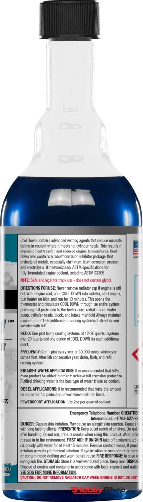 Vp Racing Fuels - Cool Down Gas And Diesel Engine Coolant Additive En Existencia