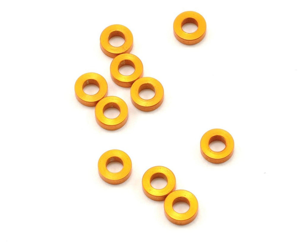 Xray - 3X6X2.0Mm Aluminum Shim Orange (10) En Existencia