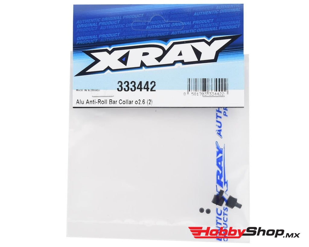 Xray - Aluminum Anti-Roll Bar Collar O2.6 (2) En Existencia