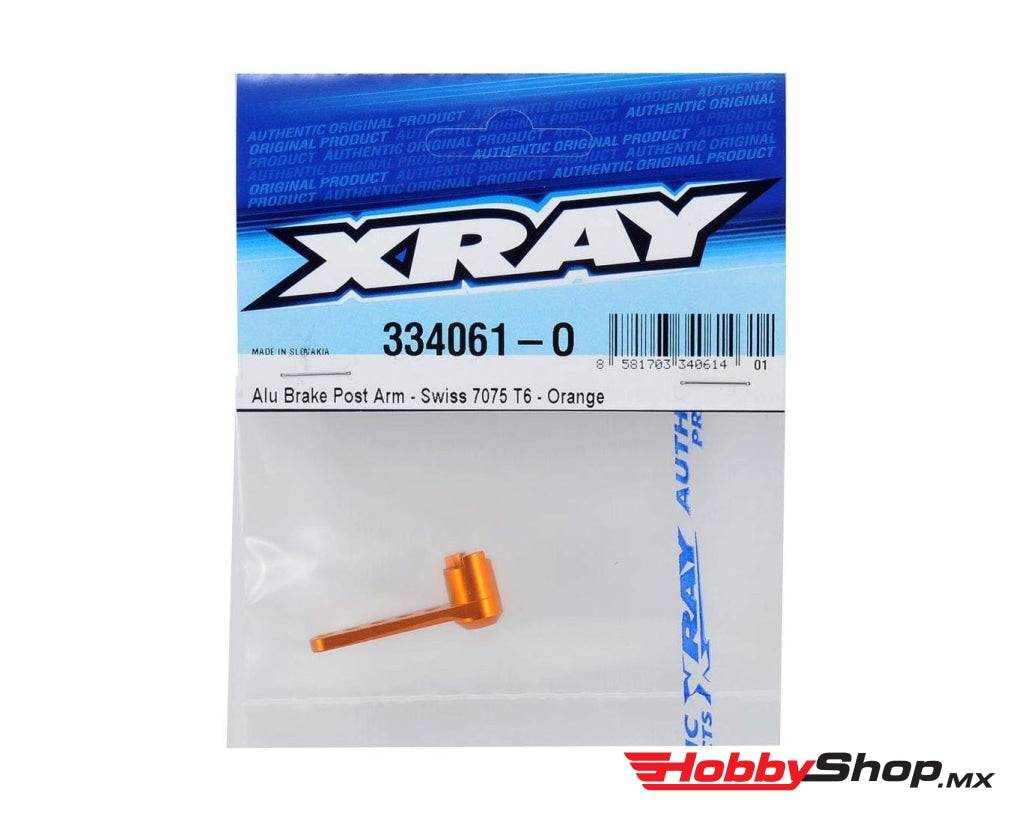 Xray - Aluminum Brake Post Arm Swiss 7075 T6 Orange En Existencia