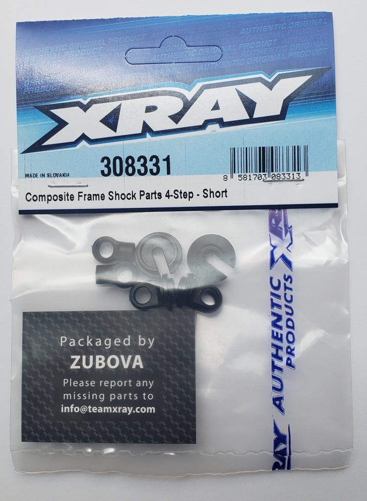 Xray - Composite Frame Shock Parts 4-Step Short En Existencia