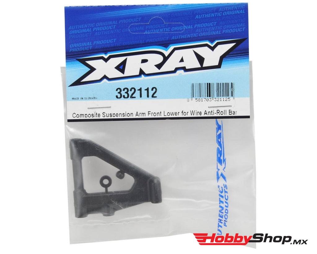 Xray - Composite Suspension Front Lower Arm (Wire Anti-Roll Bar) En Existencia
