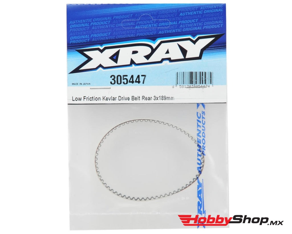 Xray - Low Friction Kevlar Drive Belt Rear 3X189Mm En Existencia