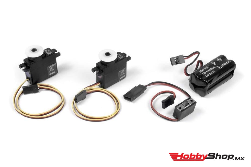 Xray Nt18T - 4Wd 1/18 Micro Nitro Truck + Engine Muffler Electric Pack Xray380791 Sobrepedido