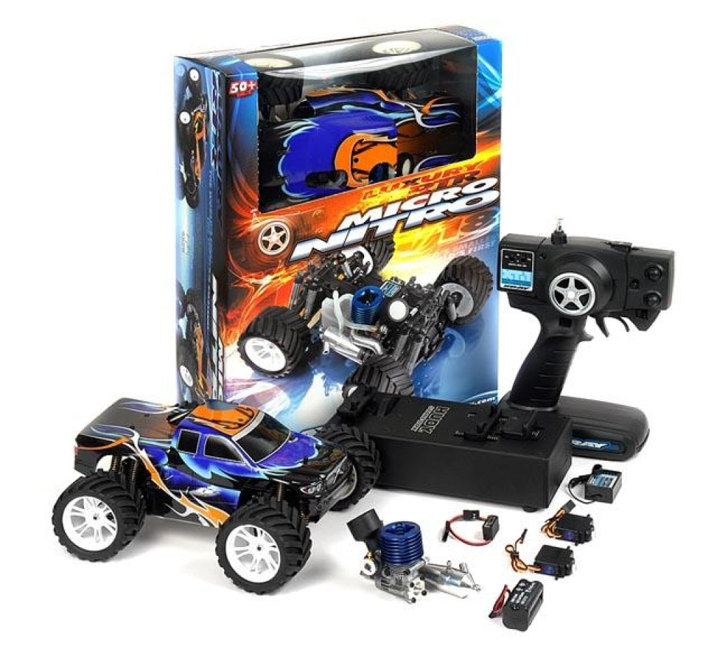 Xray Nt18T - 4Wd 1/18 Micro Nitro Truck Luxury Rtr Xray380740 Sobrepedido