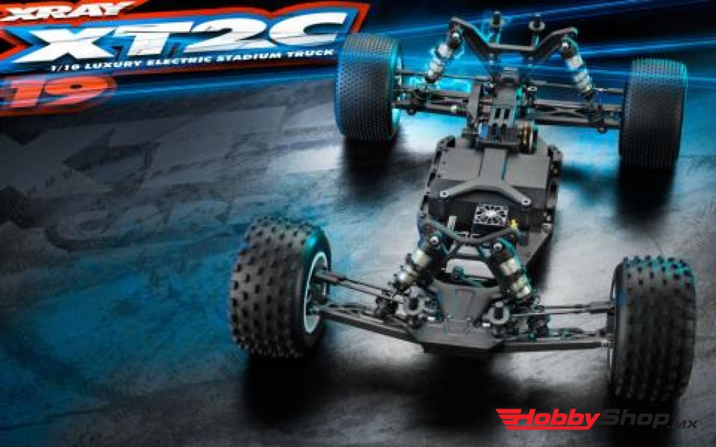 Xray Xt2C19 - 2Wd 1/10 Electric Stadium Truck Carpet Edition Xray320202 Sobrepedido