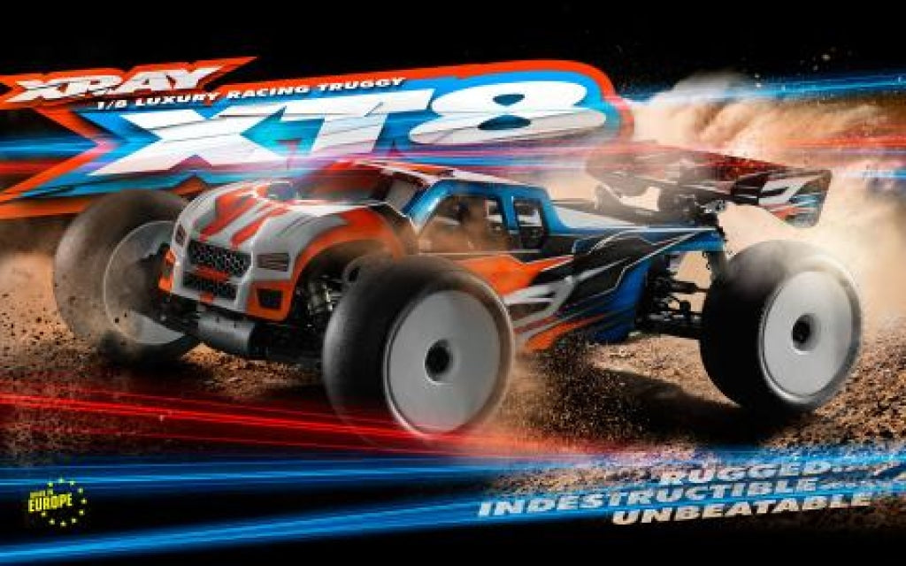 Xray Xt8 - 2017 Specs 1/8 Luxury Racing Truggy Xray350203 Sobrepedido