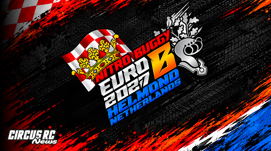 Emblema del Europeo B EFRA 2027 de buggy nitro 1/8 en Helmond