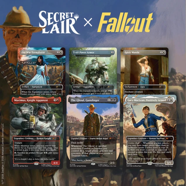 Secret Lair: Fallout Beyond Vault 33 - Magic: The Gathering (NO FOIL)