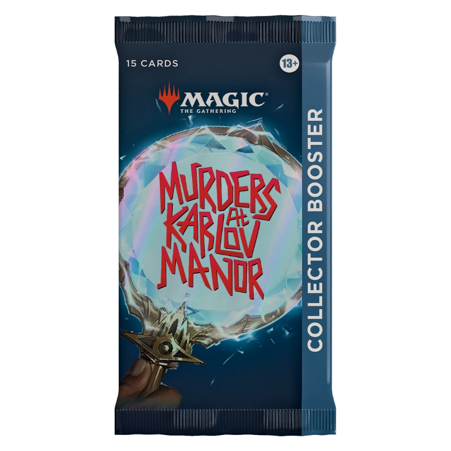 Magic MTG - Murders at Karlov Manor - Collector Boosters Sobre (Inglés) - Magic: The Gathering - 15 cartas