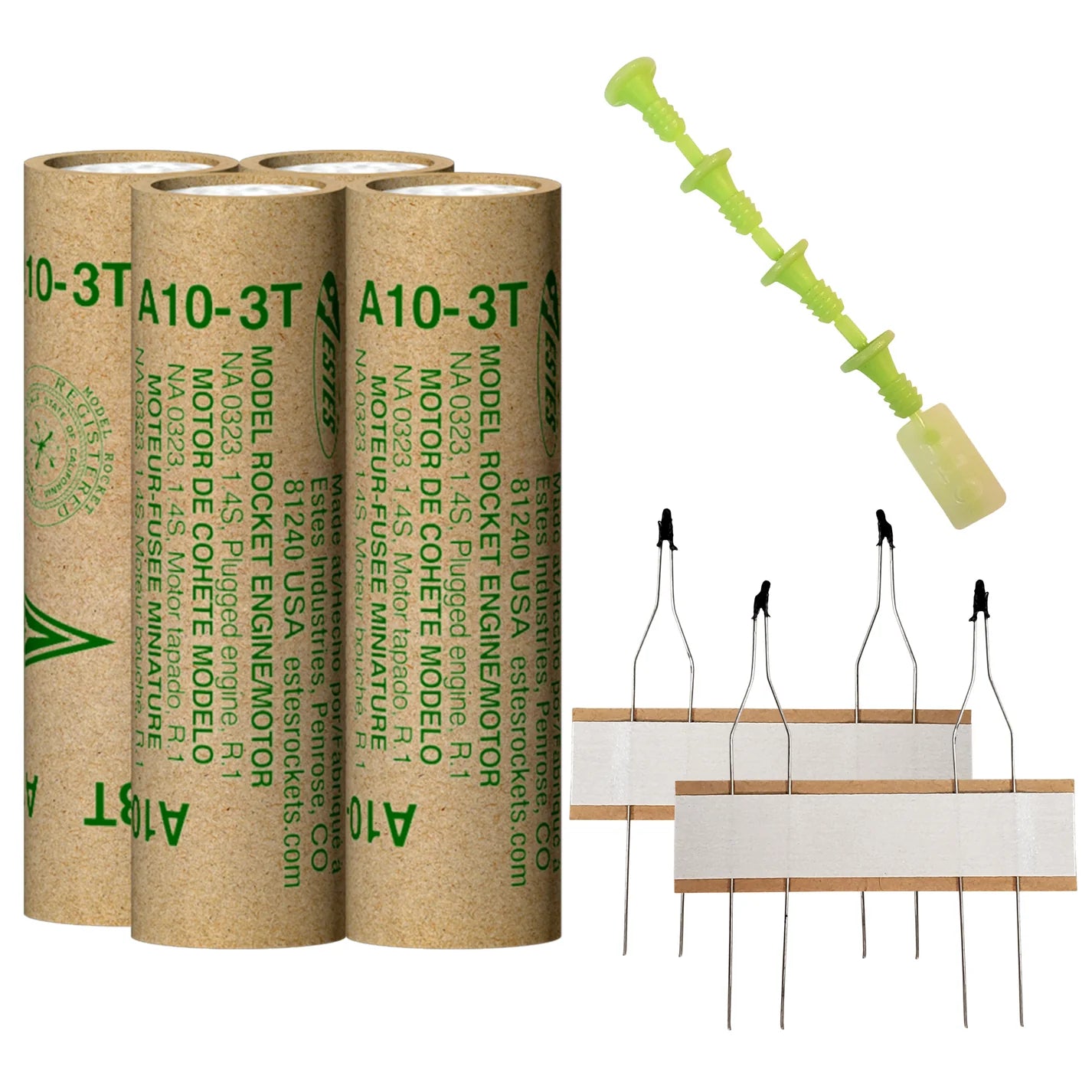 Estes - A10-3T Model Rocket Engines (4pk)