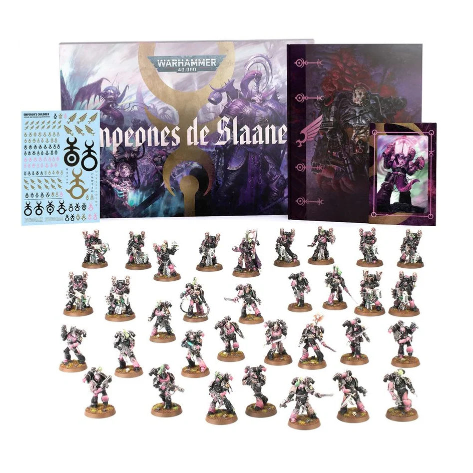 Games Workshop - Champions of Slannesh – Emperor's Children Army Set (Español)