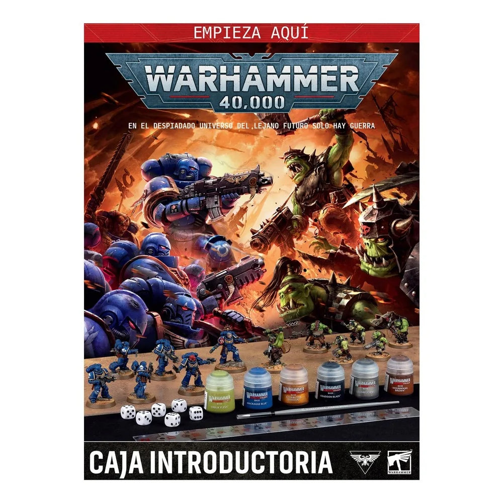 Games Workshop - Warhammer 40,000: Caja Introductoria, 11ª Edición (Español)