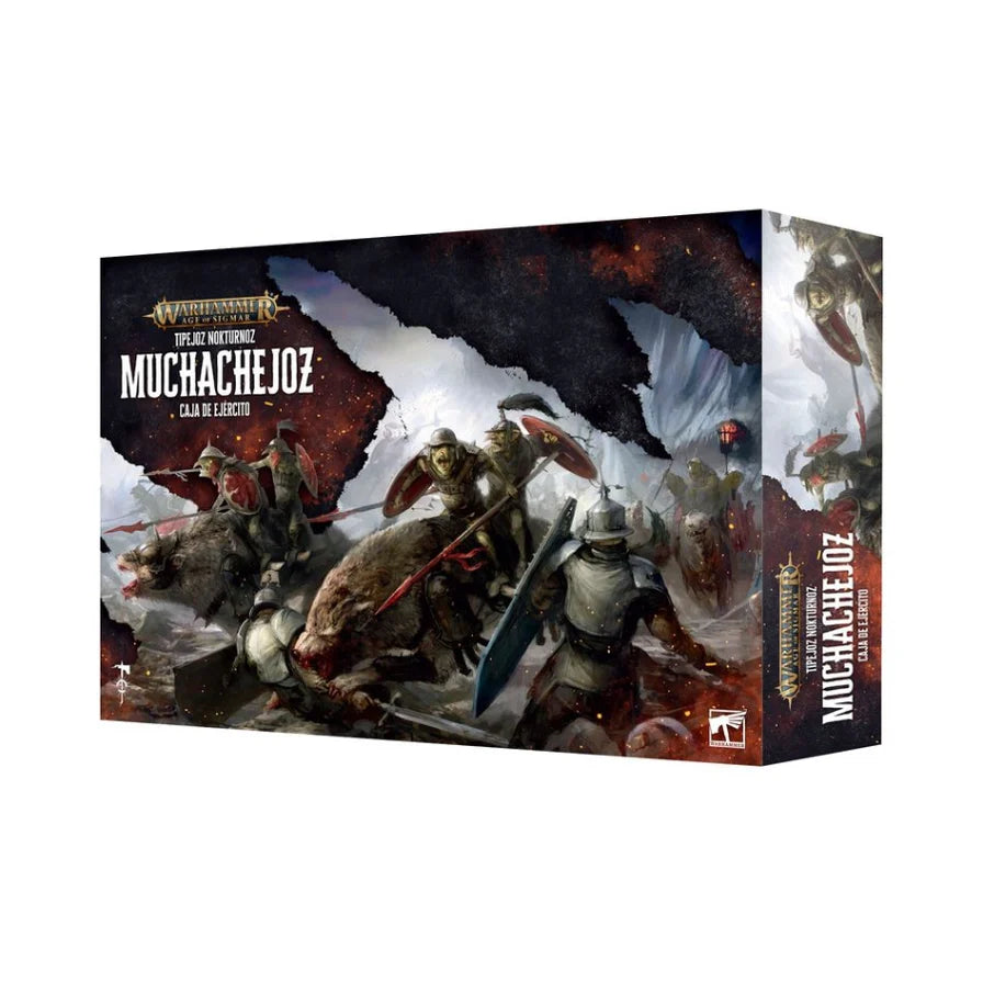 Games Workshop - Age of Sigmar: Gloomspite Gitz - Army set: Gitmob (Español)