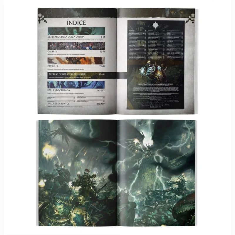 Games Workshop - Chaos Space Marines Codex (Español)