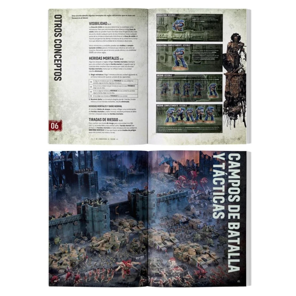 Games Workshop - Warhammer 40,000: Reglas Básicas (Español)