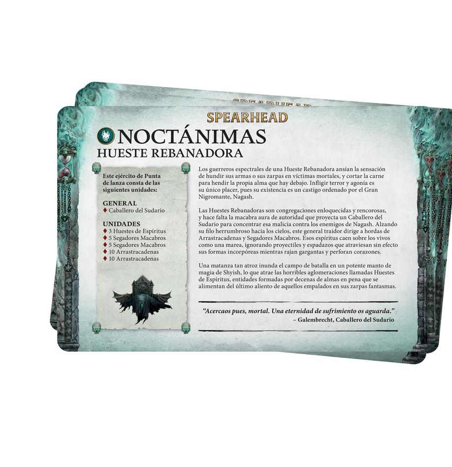 Games Workshop - Faction pack: Nighthaunt (Español)