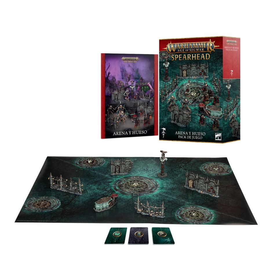 Games Workshop - Warhammer Age of Sigmar: Sand and Bone Gaming Pack 2025 (Español)
