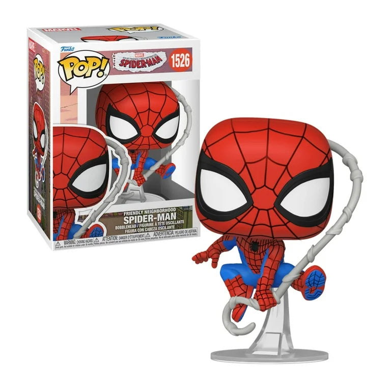 FUNKO POP Marvel: Tu Agradable Vecino Spider-Man - Spider-Man Traje Final, #1526