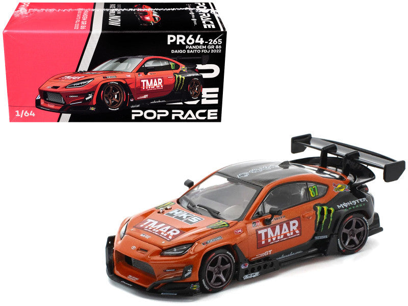 POP RACE - 1:64 Pandem GR86 – Daigo Saito Formula Drift Japan 2022