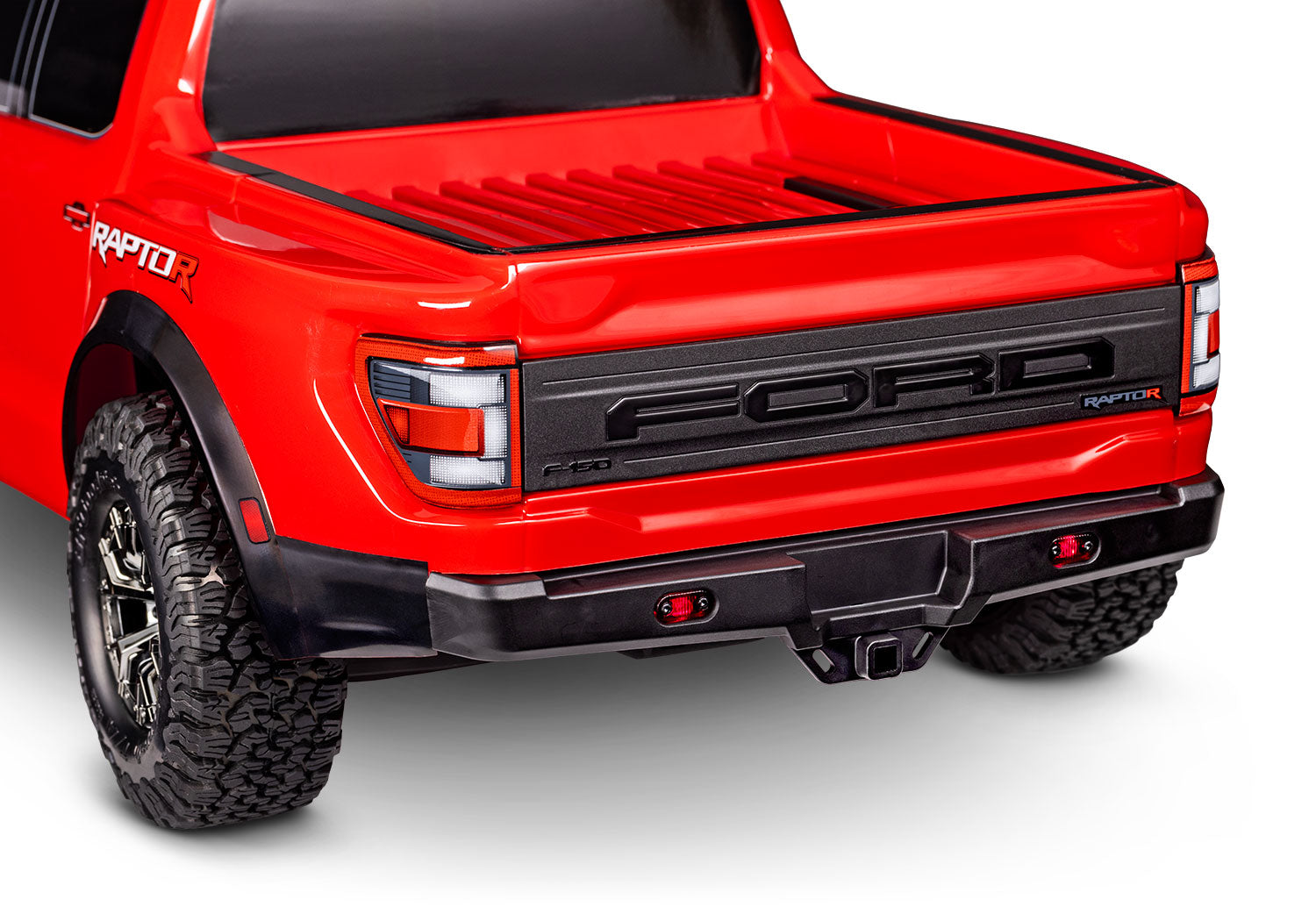 Traxxas - Raptor R™ Styling. Pro Scale Performance 1/10 4WD Off-Road Truck, Roja