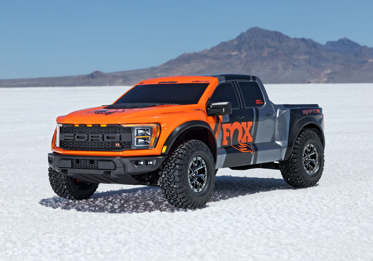 Traxxas - Ford Raptor R 4x4 Ultimate VXL Brushless RTR 1/10 4WD Truck w/TQi 2.4GHz Radio, Fox 2