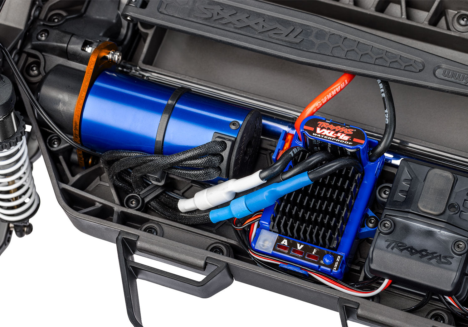 Traxxas - Ford Raptor R 4x4 Ultimate VXL Brushless RTR 1/10 4WD Truck w/TQi 2.4GHz Radio, Fox 1