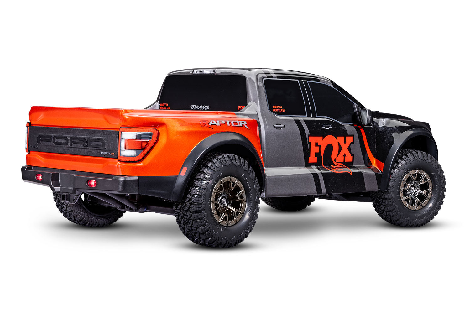 Traxxas - Ford Raptor R 4x4 Ultimate VXL Brushless RTR 1/10 4WD Truck w/TQi 2.4GHz Radio, Fox 1
