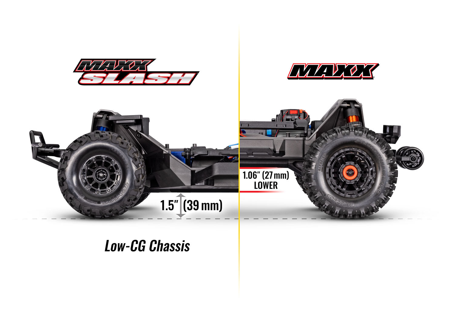 Traxxas - Maxx® Slash® 6S 1/10 RTR 4x4 Brushless Short Course Truck w/TQi™ 2.4GHz Radio & Link Module, Rock n Roll