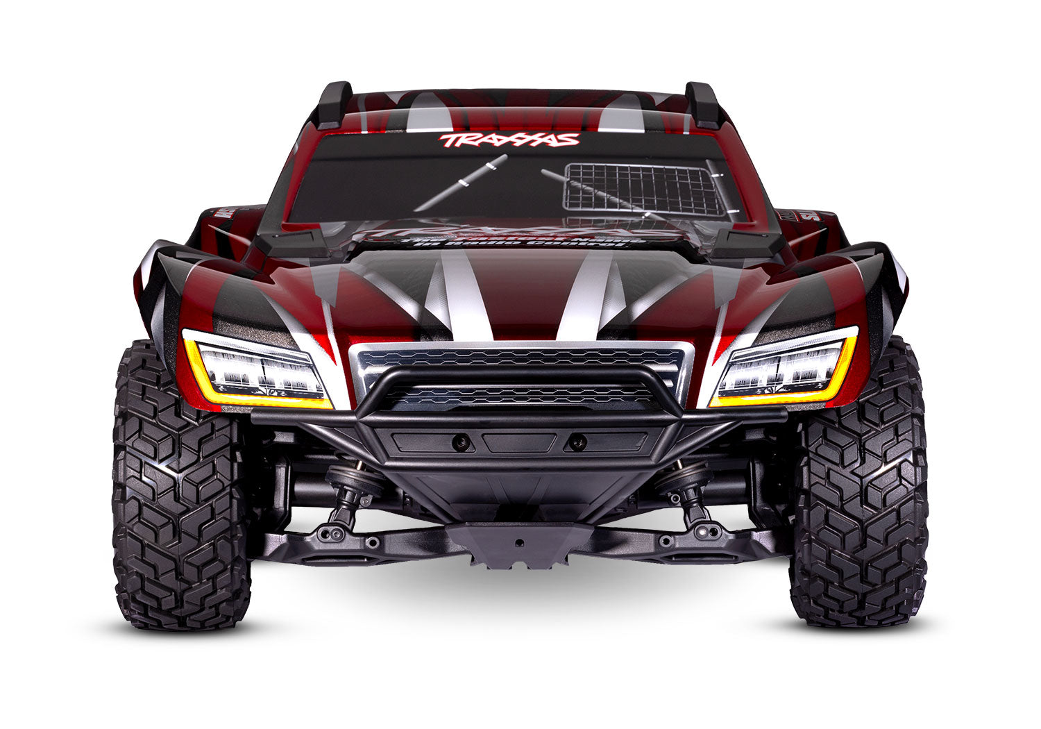 Traxxas - Maxx® Slash® 6S 1/10 RTR 4x4 Brushless Short Course Truck w/TQi™ 2.4GHz Radio & Link Module, Roja