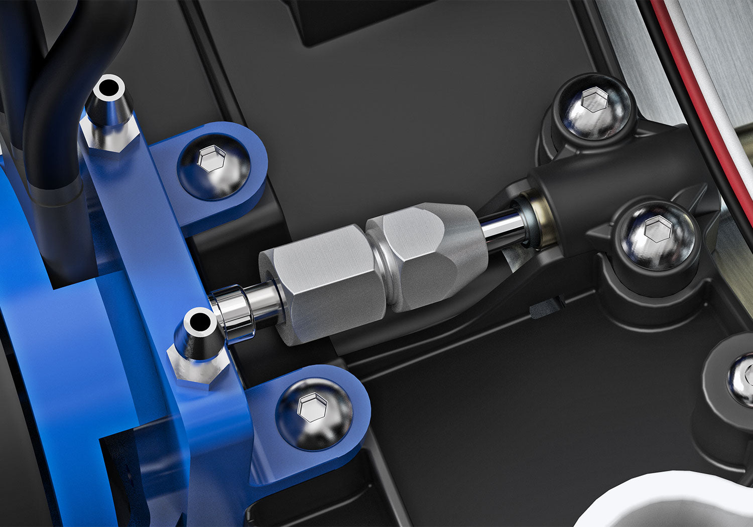 Traxxas - Disruptor® VXL 4S High-Performance Electric Brushless RTR Race Boat w/TQ 2.4Ghz Radio, Azul