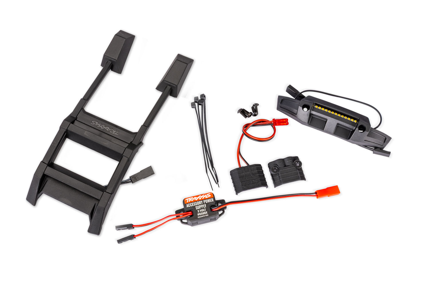 Traxxas - Mini XRT® Complete LED Light Kit w/Front Bumper, Roof Skid & Power Supply