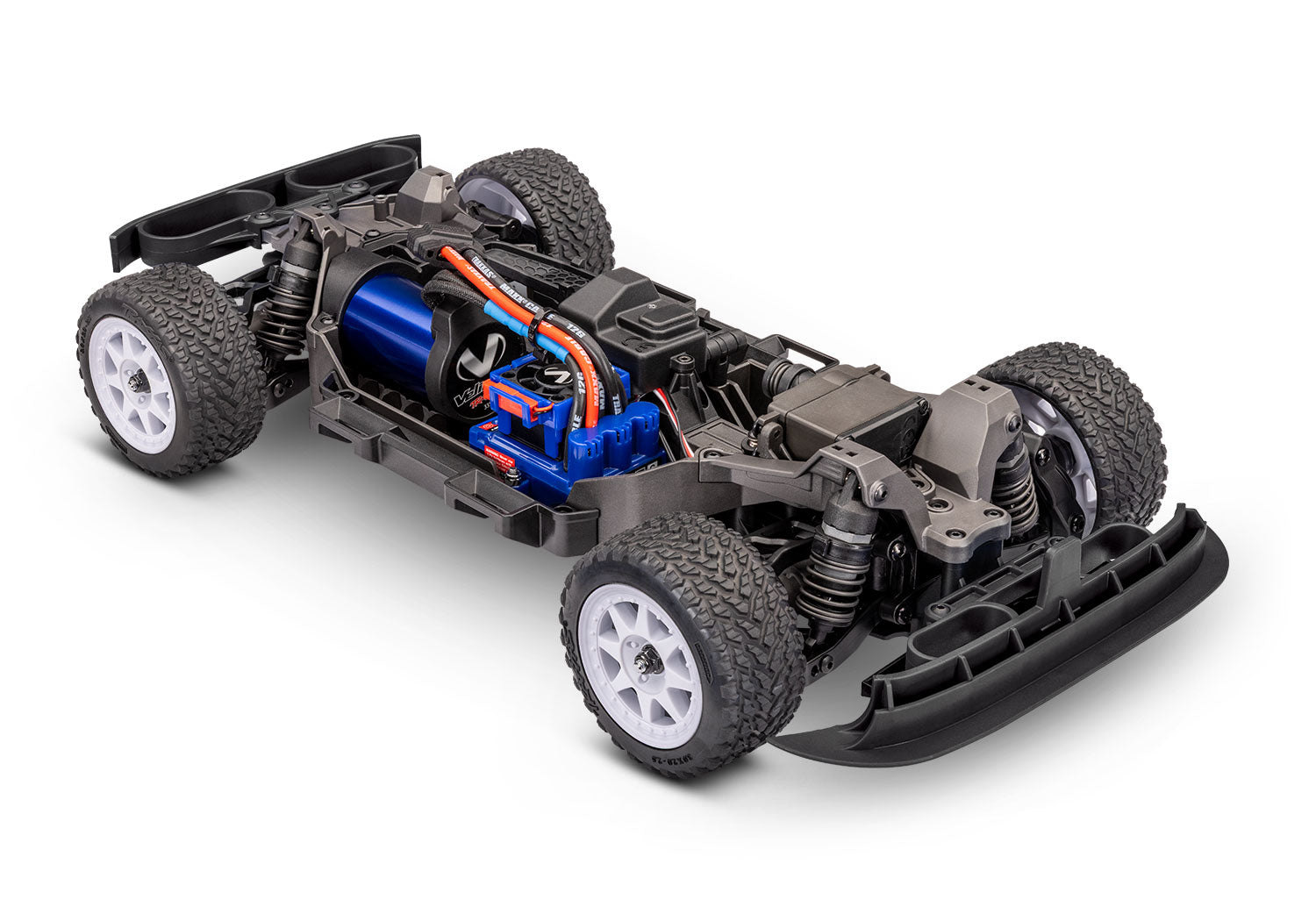 Traxxas - Mini Rally Ford RS200 4x4 VXL Brushless 1/16 RTR AWD Rally Car (White)