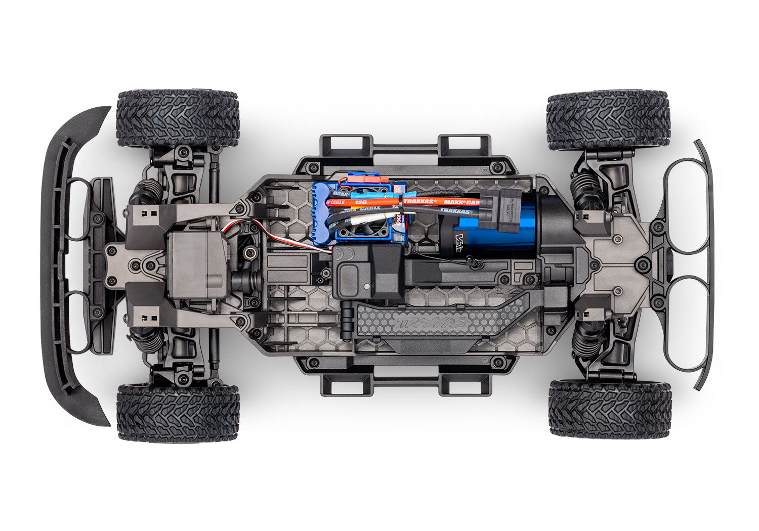 Traxxas - Mini Rally Ford RS200 4x4 VXL Brushless 1/16 RTR AWD Rally Car (White)