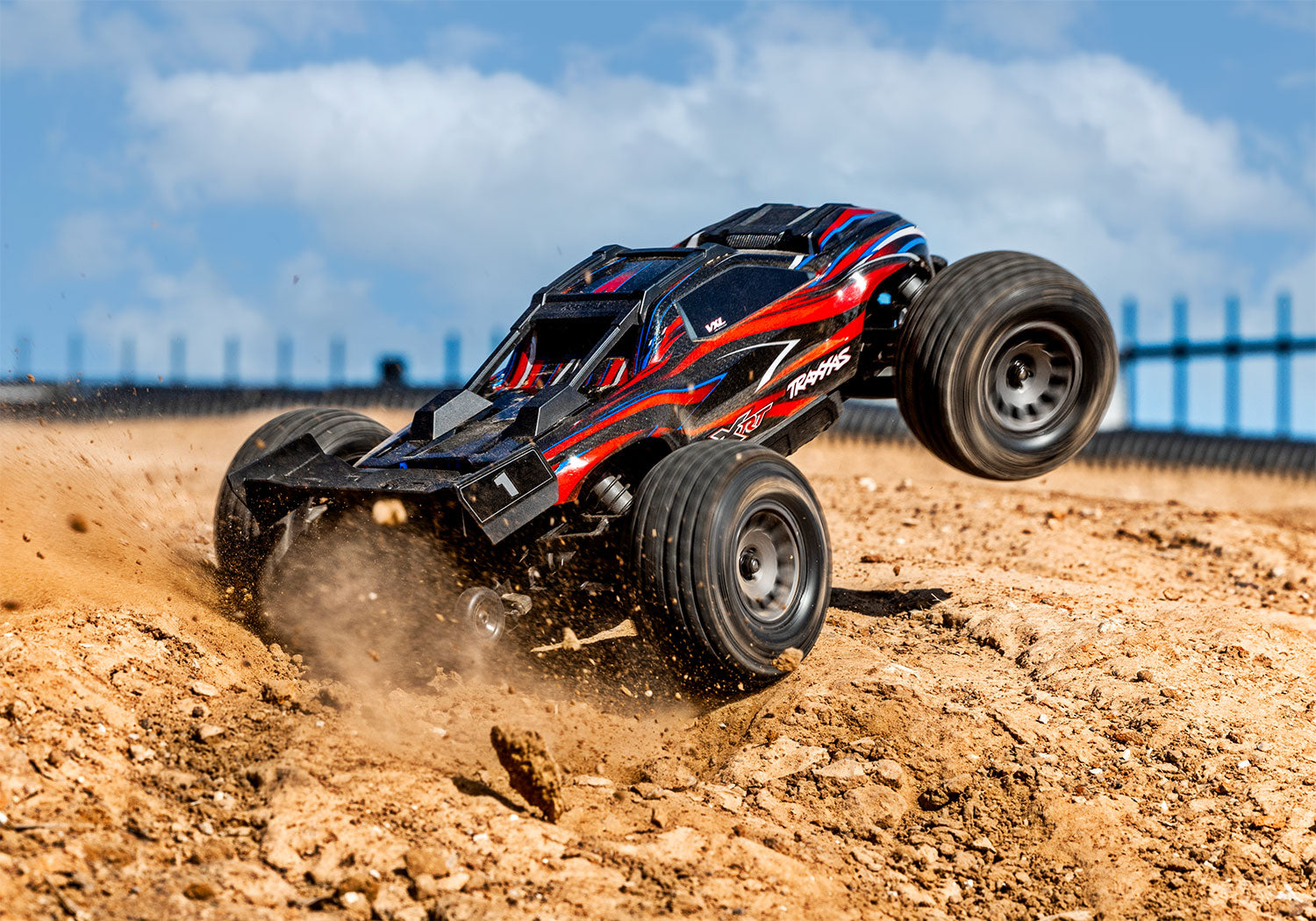 Traxxas - Mini XRT VXL-3s, Roja