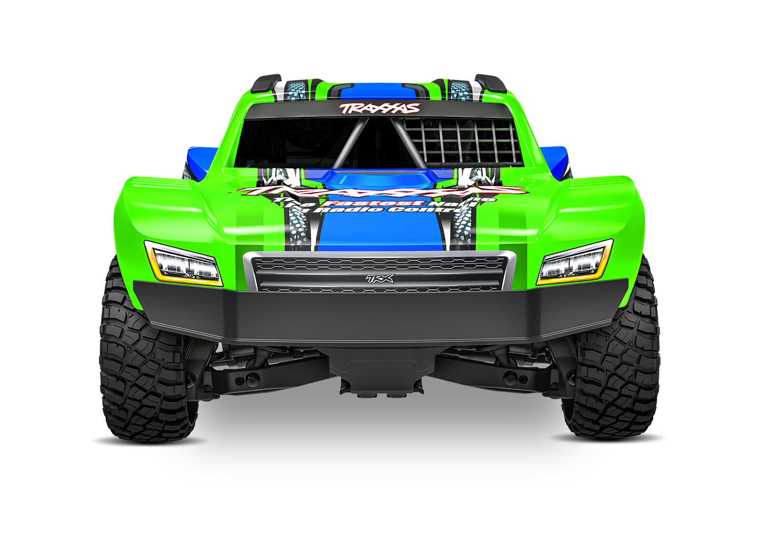 Traxxas - Mini Slash® Brushless 1/16 4WD RTR Short Course Truck w/TQ™ 2.4Ghz Radio, Battery & Charger, Verde