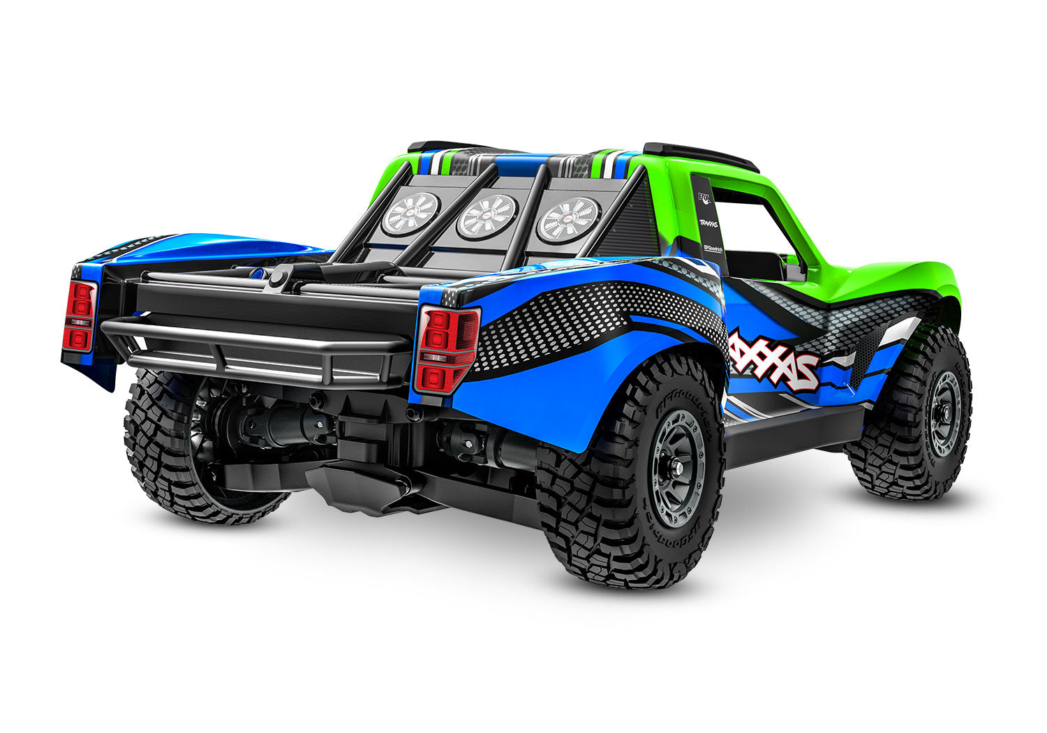 Traxxas - Mini Slash® Brushless 1/16 4WD RTR Short Course Truck w/TQ™ 2.4Ghz Radio, Battery & Charger, Verde