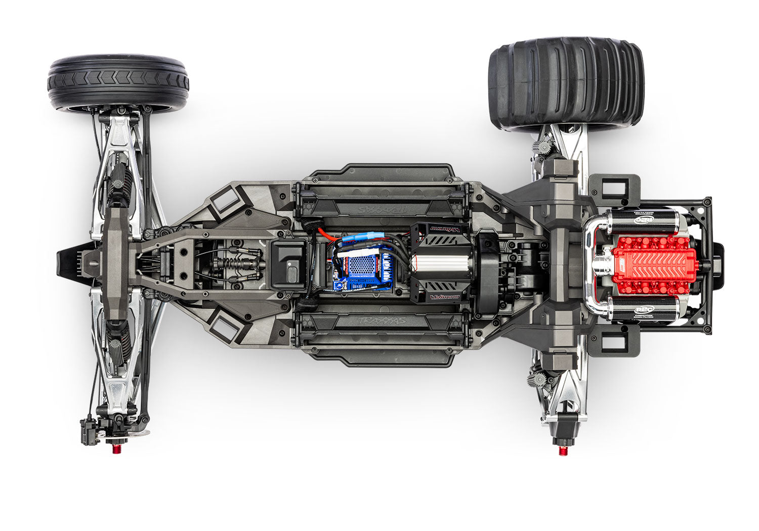 Traxxas - Funco® Pro Scale® 2WD Brushless RTR Sand Car (Red) w/TQi 2.4GHz Radio, Link Module & TSM, Roja