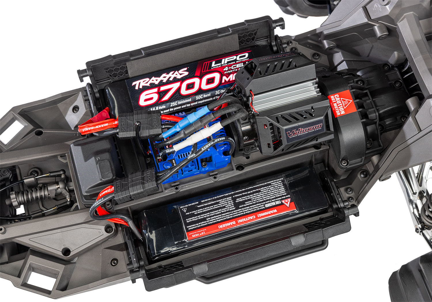 Traxxas - Funco® Pro Scale® 2WD Brushless RTR Sand Car (Red) w/TQi 2.4GHz Radio, Link Module & TSM, Roja