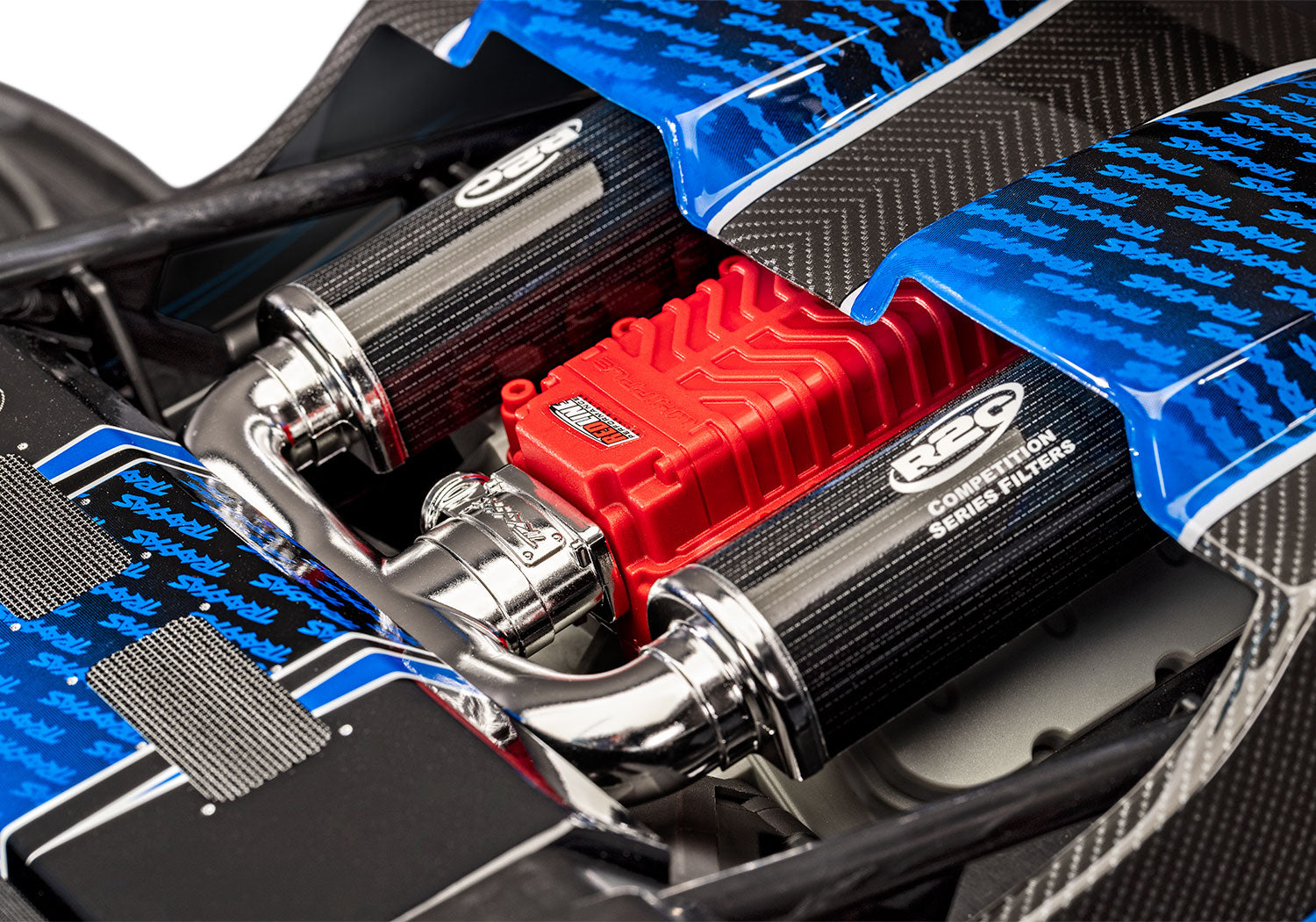 Traxxas - Funco® Pro Scale® 2WD Brushless RTR Sand Car (Red) w/TQi 2.4GHz Radio, Link Module & TSM, Roja