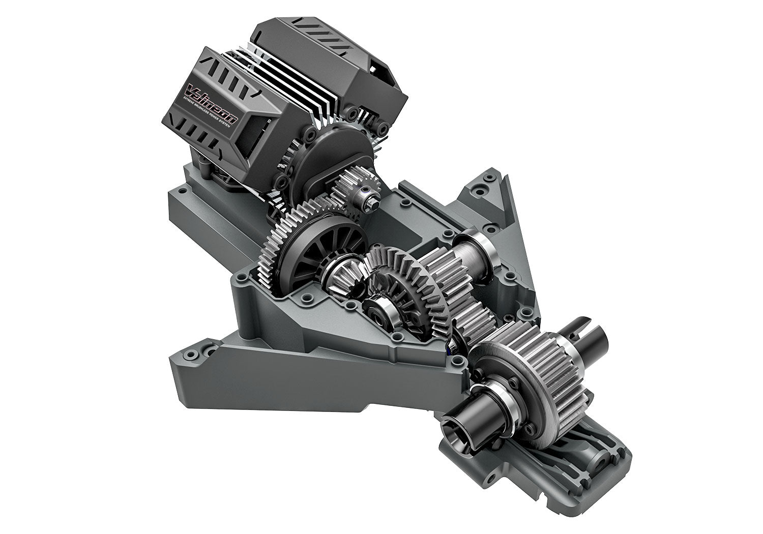 Traxxas - Funco® Pro Scale® 2WD Brushless RTR Sand Car (Red) w/TQi 2.4GHz Radio, Link Module & TSM, Roja