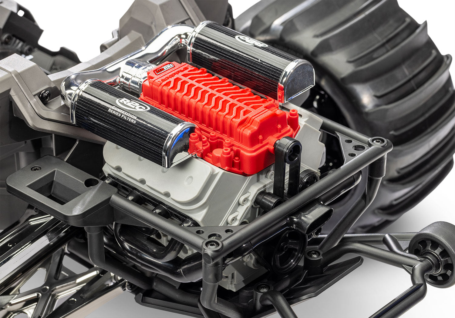 Traxxas - Funco® Pro Scale® 2WD Brushless RTR Sand Car (Red) w/TQi 2.4GHz Radio, Link Module & TSM, Roja