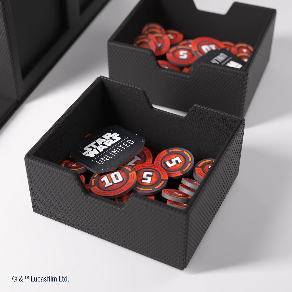 Gamegenic - Star Wars: Unlimited - Double Deck Pod - Estuche para tarjetas - Negro