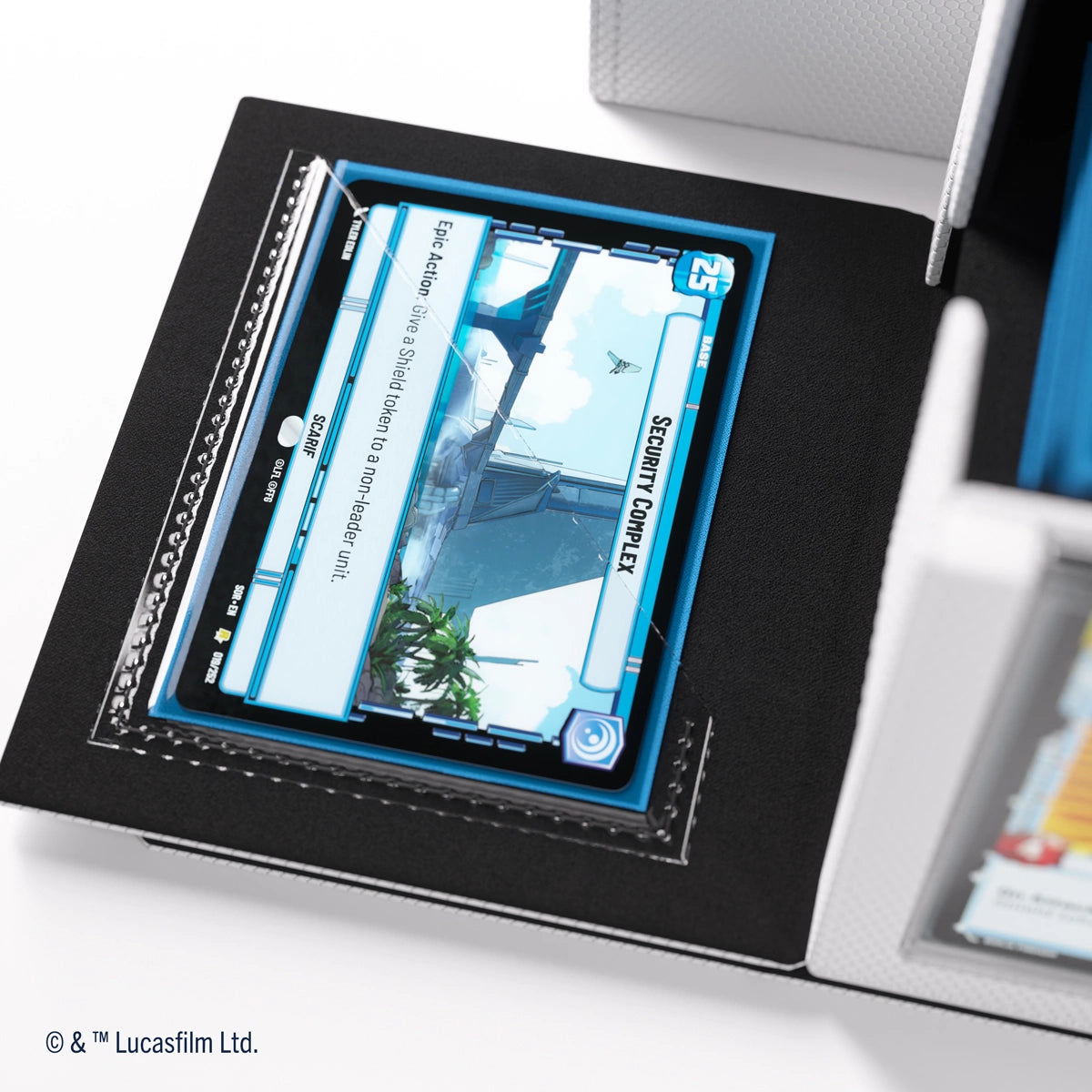 Gamegenic - Star Wars: Unlimited - Deck Pod - Estuche para tarjetas - Blanco