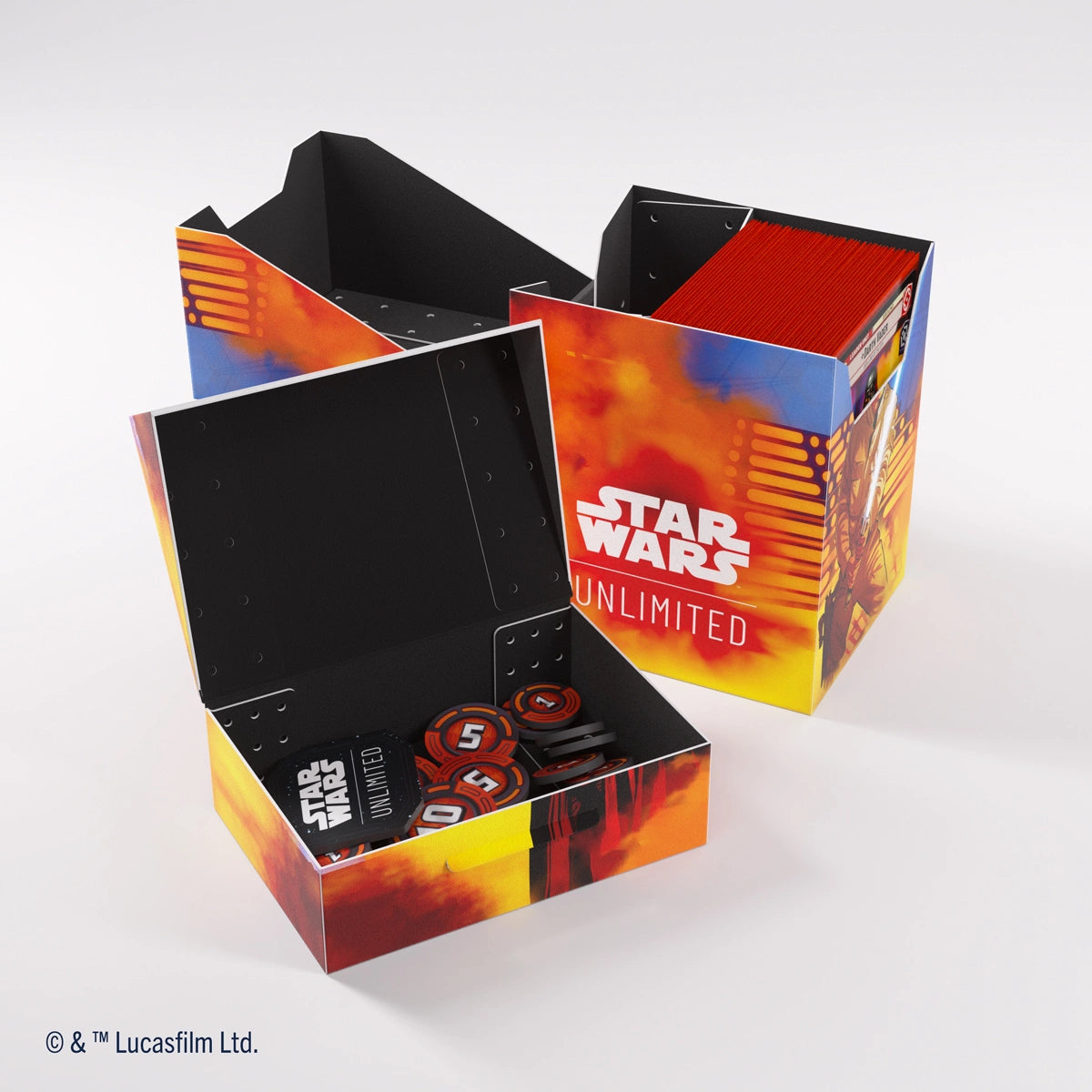 Gamegenic - Star Wars: Unlimited - Soft Crate - Caja para tarjetas
