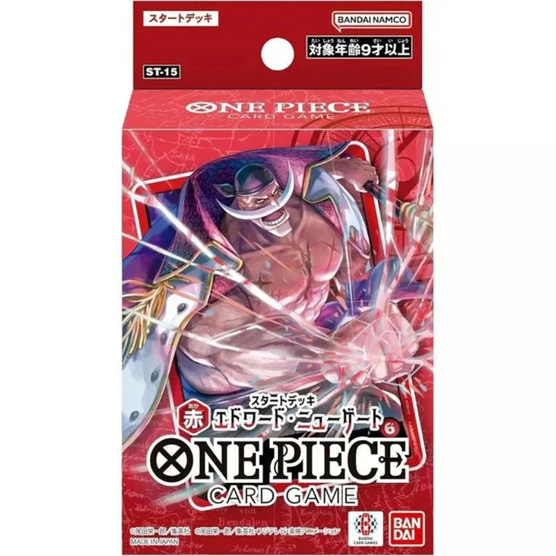 Bandai - One Piece Card Game Starter Deck Edward Newgate ST-15 en japonés