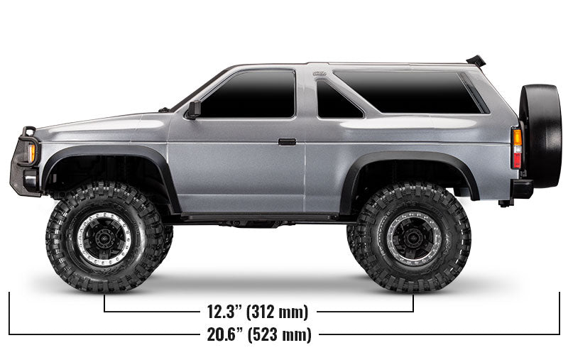 Traxxas - TRX-4 Nissan Pathfinder, Silver